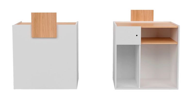 BLUE FARM | Reception for barbers and hairdressers available in 9 versions