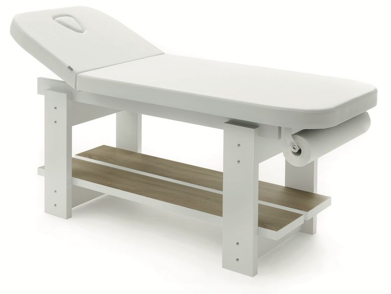 BLUE FARM | Vismara. Living. Wooden massage table. Available with 2 finishes