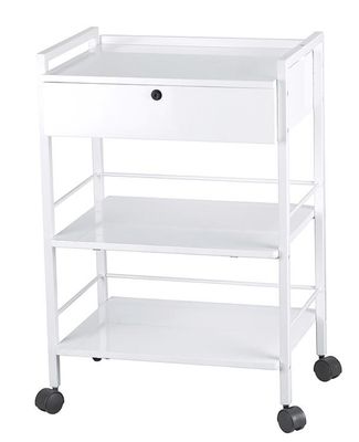 BLUE FARM | Weelko. Easy. Trolley with one drawer with key and 3 shelves