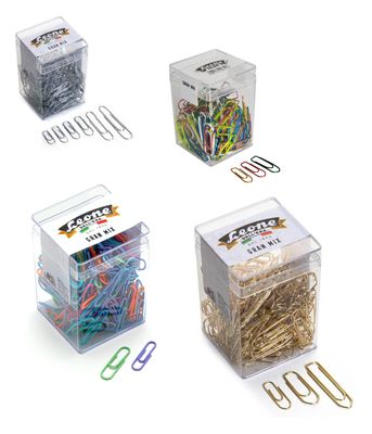 BLUE FARM | Leone. Mixed steel clips with 4 dedicated solutions. 125 gr box