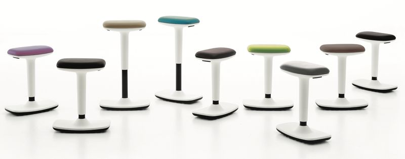 BLUE FARM | Vismara. Flex. Swinging stool. 12 colors available