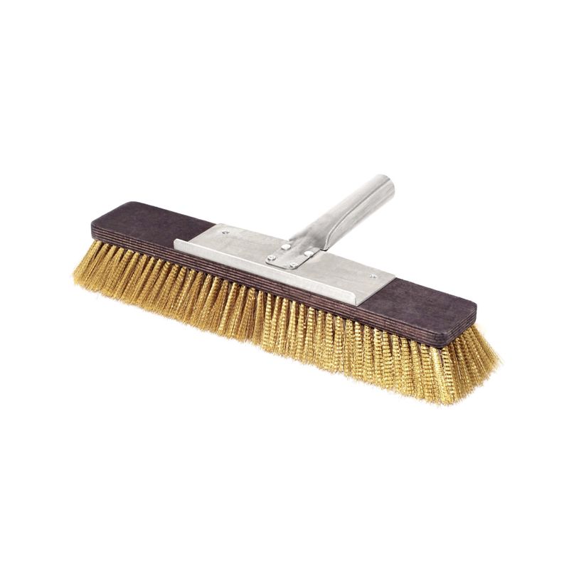 BLUE FARM | Lilly. Brosse mixte fibre - laiton avec embout Ø 3 cm