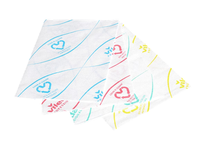 BLUE FARM | Vileda Professional. r-MicronSolo: disposable cloth with recycled materials. Dim.: cm 30 x 40