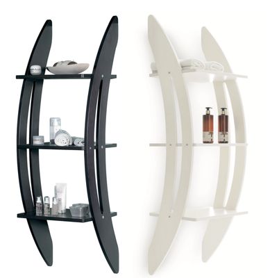 BLUE FARM | Vismara. Elos. Shelf with three shelves and 2 finishes of your choice