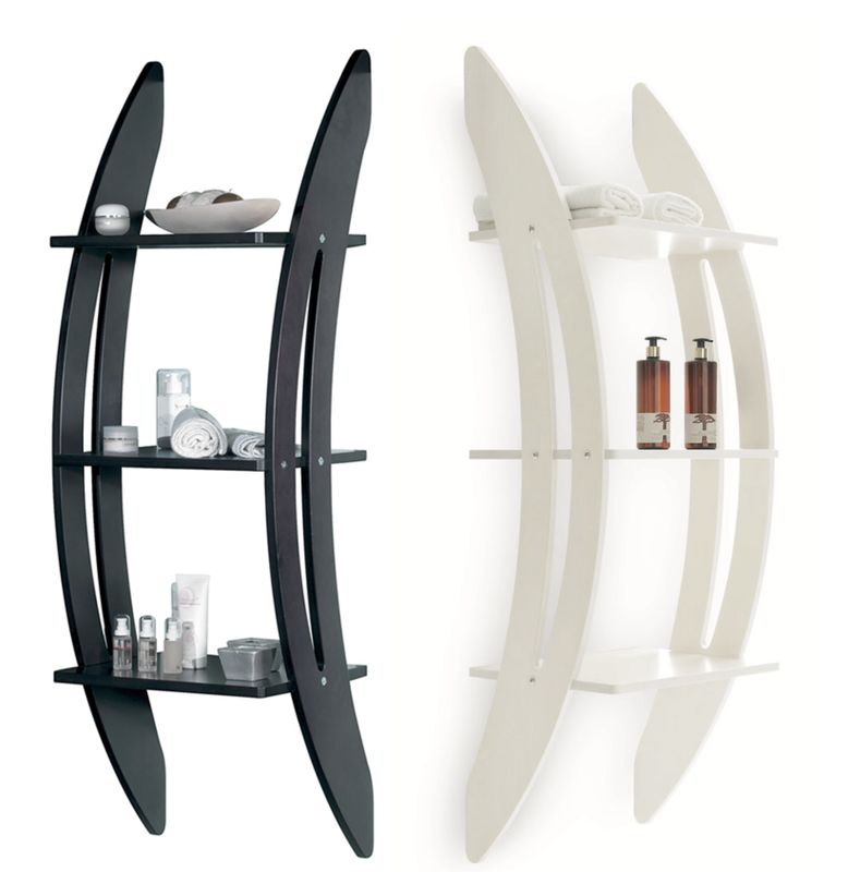 BLUE FARM | Vismara. Elos. Shelf with three shelves and 2 finishes of your choice