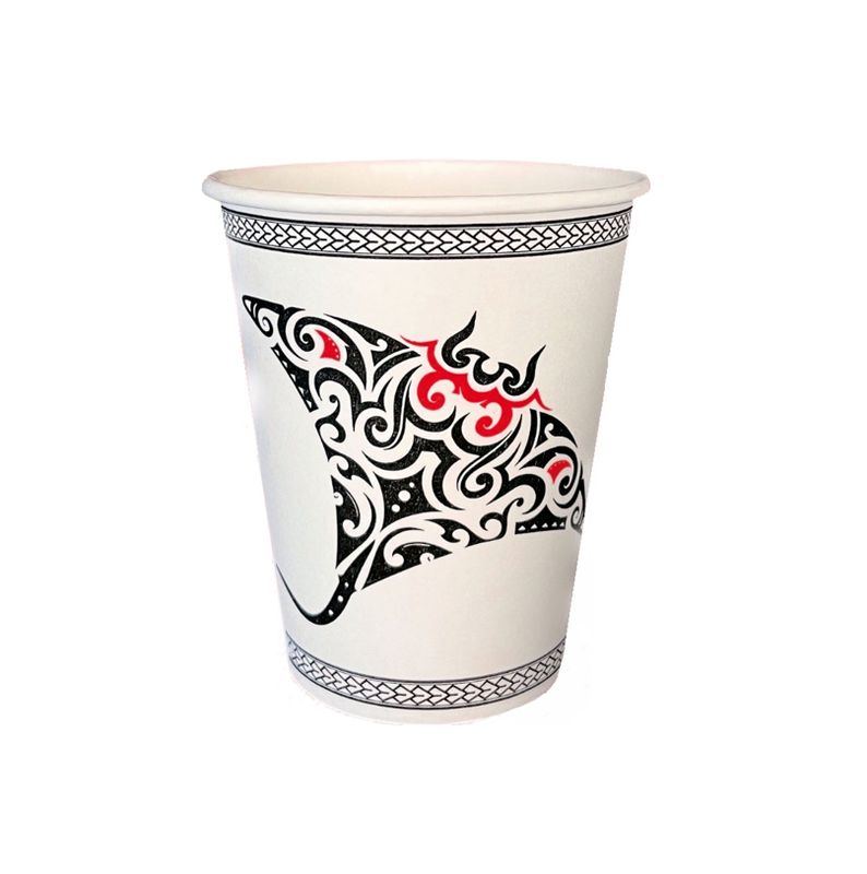 KALINDRA | Flo. Paper cup 14-16 cl Maori 30x80 (code 103001556)
