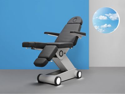 BLUE FARM | Weelko. B-Light 503. Reclining podiatry chair with 3 motors + LED