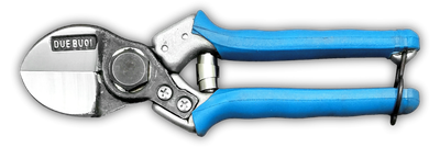 BLUE FARM | DBA. Tijeras de huerto forjadas con doble hoja DB 135/20, mango de aluminio.