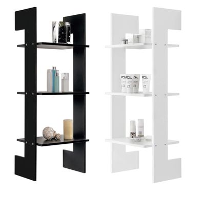 BLUE FARM | Vismara. Akeba. Shelf with three shelves and 2 finishes of your choice