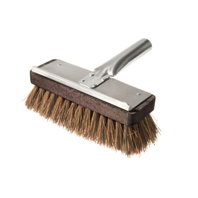 BLUE FARM | Lilly. Brush in natural fibre 22x7 cm with stainless steel connection Ø 3 cm BLUE FARM | Lilly. Brush in natural fibre 22x7 cm with stainless steel connection Ø 3 cm