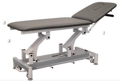 BLUE FARM | Weelko. PH301. Massage and physiotherapy table with 2 sections and 1 motor.