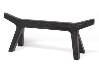 BLUE FARM | Lilly. Firedog, cast iron, 40 cm (trestle)