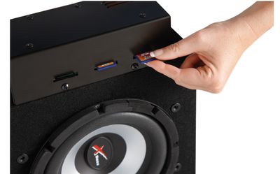 BLUE FARM | INP. X57. Accessories. Sound Around Plus (Smart Voice, 4 music channels, SD Card, 4 speakers and 1 subwoofer)