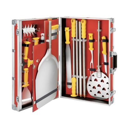 BLUE FARM | Lilly. Mallette pizzaiolo professionnelle complète avec de 14 outils