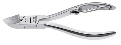 BLUE FARM | Lombard. Foot nail nippers raised inox, concave jaws, cm 13