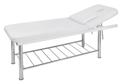 BLUE FARM | Weelko. Ilim. Massage and physiotherapy table with 1 joint and "material holder" shelf