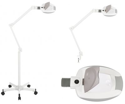 BLUE FARM | Weelko Ampli. Cold light lens with 3 diopters + focal length of 5; dimmable LEDs with 2 intensities. Available in 2 versions