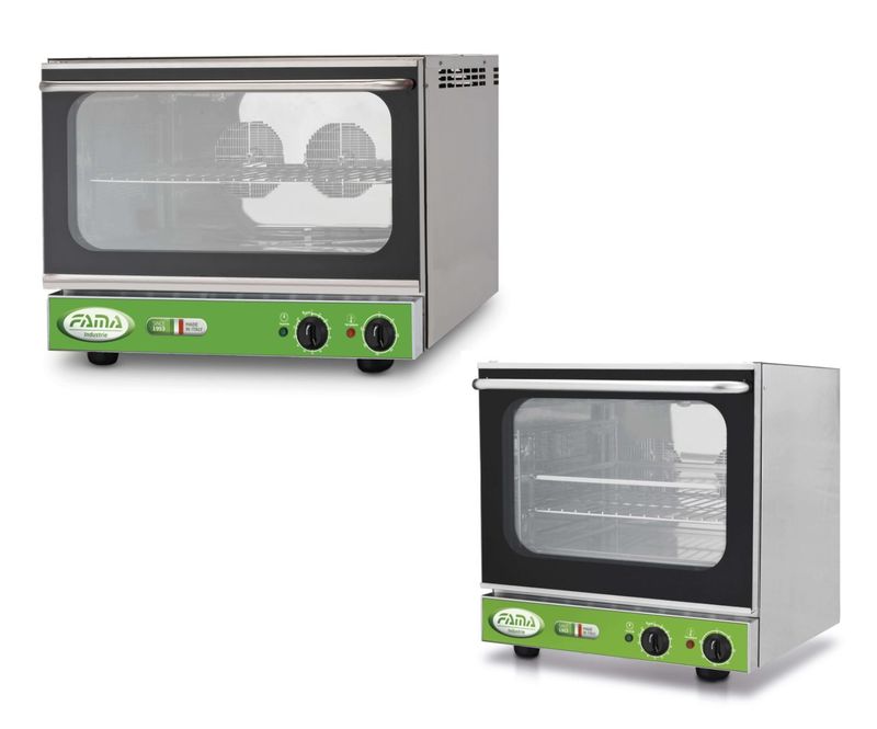BLUE FARM | FAMA. Hornos de convección mecánicos monofásicos con puerta abatible BLUE FARM | FAMA. Hornos de convección mecánicos monofásicos con puerta abatible
