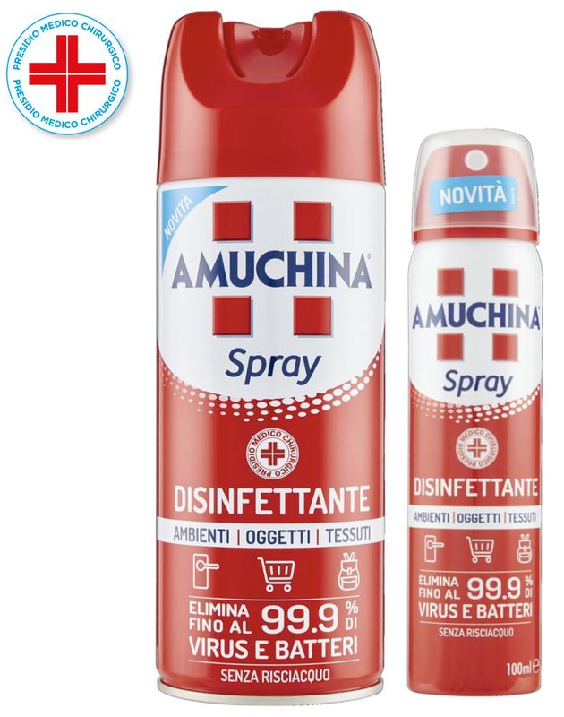 BLUE FARM | Amuchina. Disinfectant spray for rooms, objects and fabrics