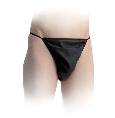 BLUE FARM | GR. Kit de 100 tangas de hombre desechables de 1 capa de tejido no tejido de 40 g Made in Italy.