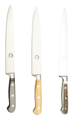 BLUE FARM | Due Buoi knives. 8810/23. Forged filleting knife for chefs. Stainless steel. 3 models available