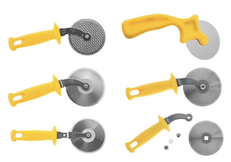 BLUE FARM | Lilly. Professional pizza cutter wheels. Available in 6 models. BLUE FARM | Lilly. Professional pizza cutter wheels. Available in 6 models.