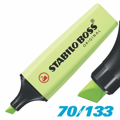 BLUE FARM | Stabilo. Boss Original Highlighter - Lime color - 70/133.