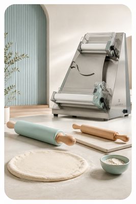 Rodillos y Máquinas para Estirar la Masa de Pizza