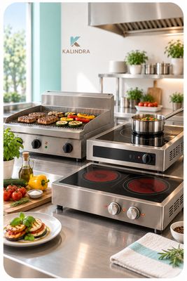 Planchas Grill, Vitrocerámica e Inducción Profesionales