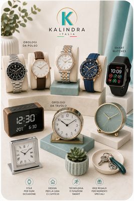 Wristwatches, Table Clocks &amp; Smart Watches