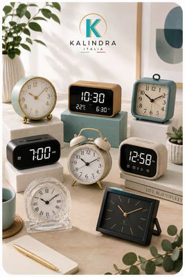 Table Clocks, Bedside Clocks &amp; Alarm Clocks