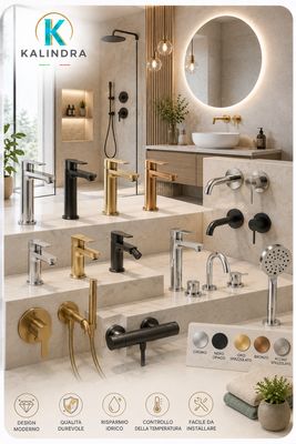 Robinetterie de salle de bains : design et fonctionnalité