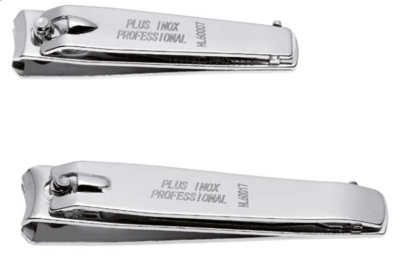 Steel nail clipper available in 2 sizes. Kalindra cutlery