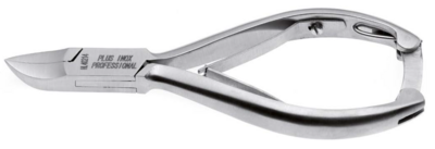Concave Nail Clipper X-Care, recessed, double spring. Made of high-carbon stainless steel. Kalindra cutlery