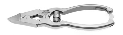 Strong double-hinged nail clipper X-Care. Made of high-carbon stainless steel. 16 cm. Kalindra cutlery