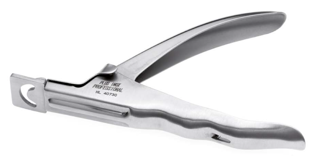 Nail clipper for fake and acrylic nails, 13 cm steel. Kalindra cutlery