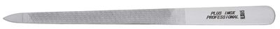 Stainless steel nail files with high carbon content. Sanitizable and sterilizable in an autoclave. Kalindra Cutlery