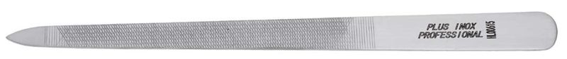 Stainless steel nail files with high carbon content. Sanitizable and sterilizable in an autoclave. Kalindra Cutlery