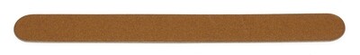 Wooden manicure file, double grit 100/100, pack of 9 pieces. Available colors: Brown and Black. Kalindra cutlery