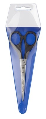 Elegance. Line scissors and thinning shears 5.5" and 6". Plastic handle