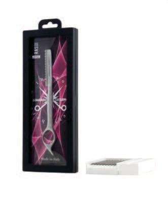 Razors Line III Millennium available with 10-blade cartridge. Professional products. Kalindra cutlery