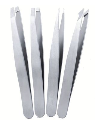 Tweezers and tongs in steel or nickel. Kalindra cutlery