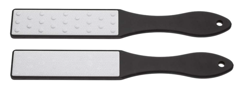 Rectangular Stainless Steel Foot File. Kalindra cutlery