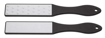 Rectangular Stainless Steel Foot File. Kalindra cutlery