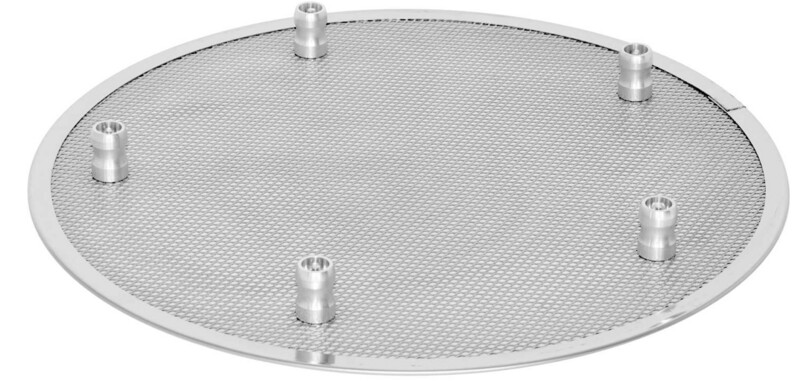 KALINDRA | Lilly. Stainless steel retina with aluminum feet - h 3 cm. 2 sizes
