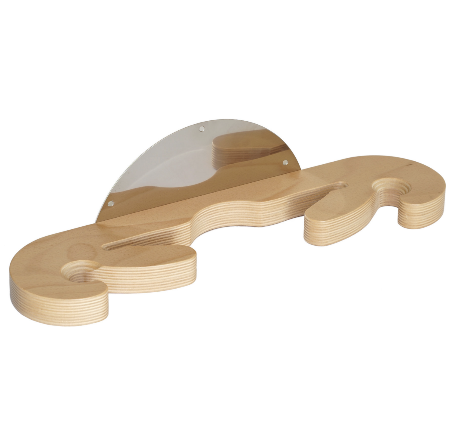BLUE FARM | Lilly. Universal wall rack in wood, 3 places