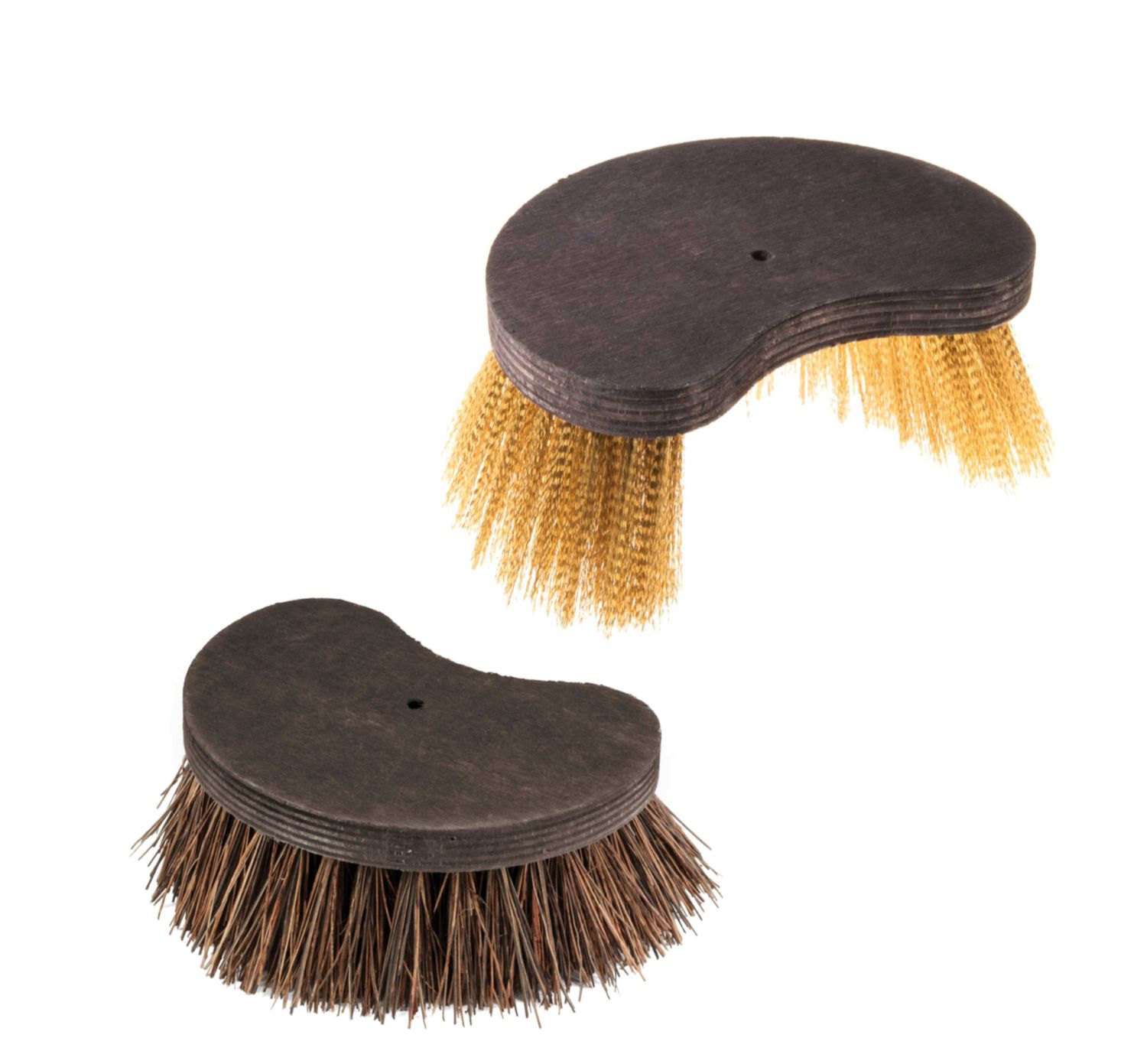 KALINDRA | Lilly. Replacement for brass and natural fiber crescent brush