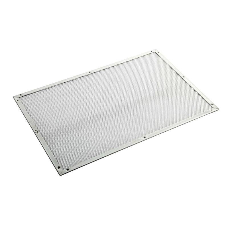 KALINDRA | Lilly. Aluminum baking tray with stainless steel edge 40 x 60 cm; 630 g