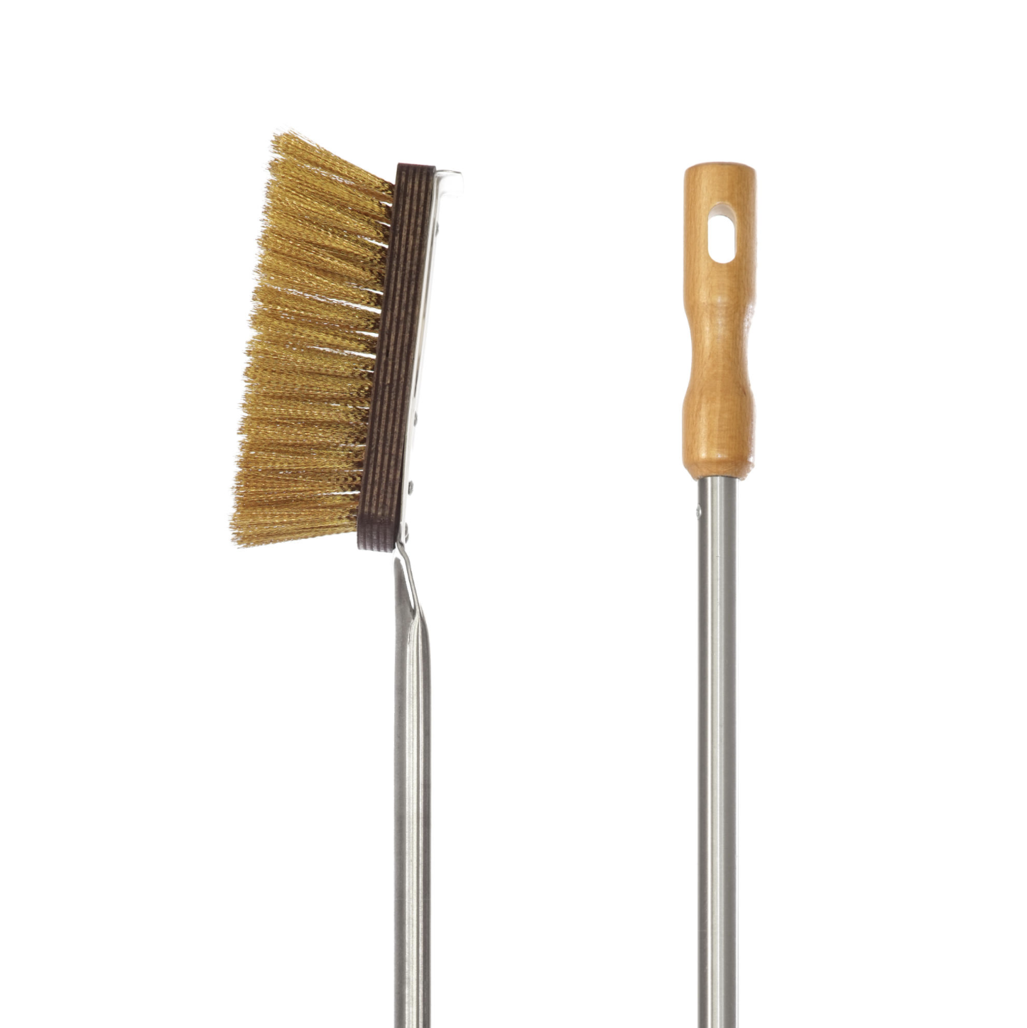 KALINDRA | Lilly. Brass Brush 17 x 5.5 cm - h 170 cm
