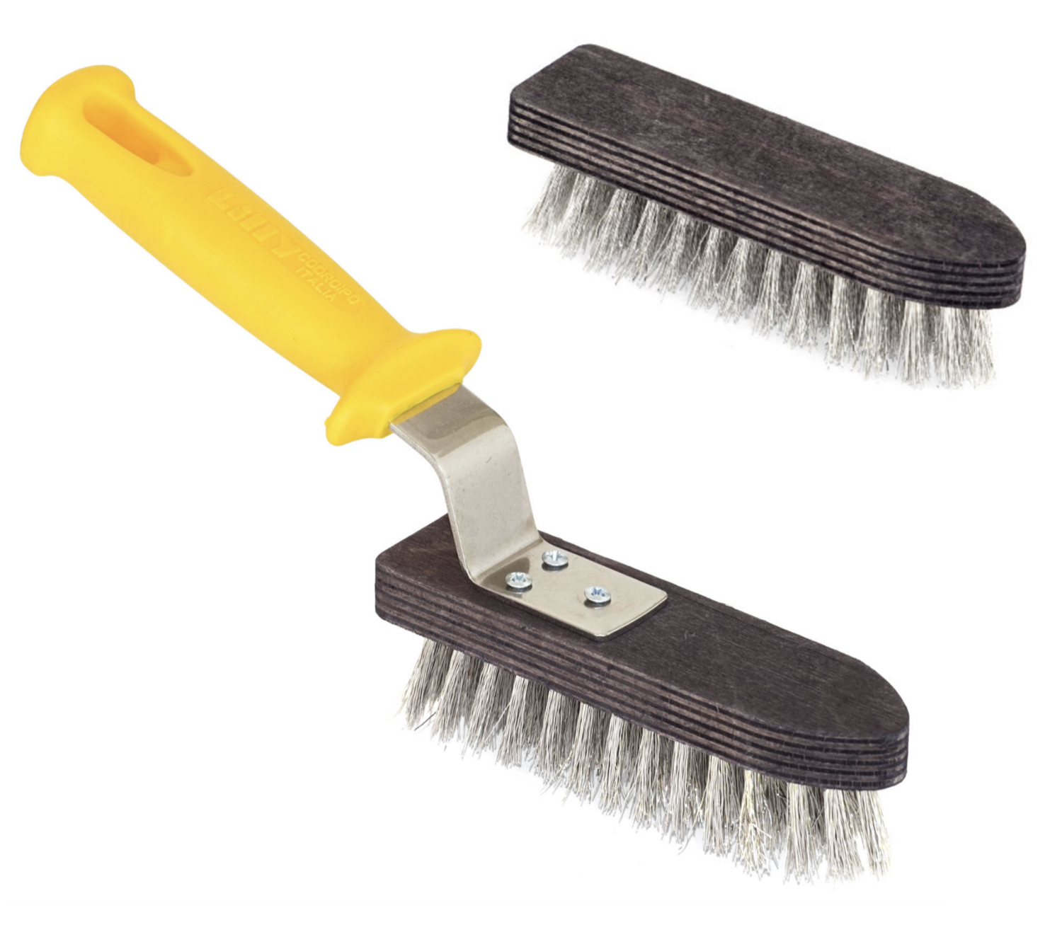KALINDRA | Lilly. Stainless steel brush for cleaning grills and plates and replacements